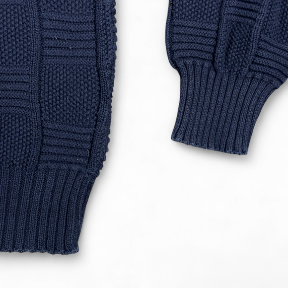 Vintage Honda Classic Sweater Adult MEDIUM Blue Antigua Sport Golf Geometric 90s - Picture 8 of 10